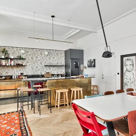 Luxury For 7 At Magenta - 10 Apartment Paris